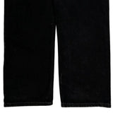 505 Levis Jeans - 32W 30L Black Cotton