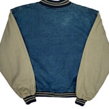 Hartwell Varsity Jacket - XL Beige Cotton
