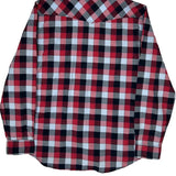 American Eagle Checked Flannel Shirt - XL Black Cotton