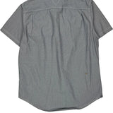 Custom Fit Tommy Hilfiger Short Sleeve Shirt - Medium Gray Cotton