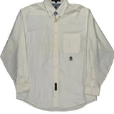 Tommy Hilfiger Shirt - Large White Cotton
