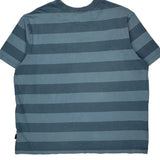 Patagonia Striped T-Shirt - 2XL Blue Cotton