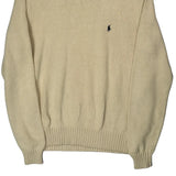 Polo By Ralph Lauren Sweater - Large Cream Cotton