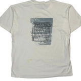 Rattling The Paradigm Anvil T-Shirt - XL White Cotton