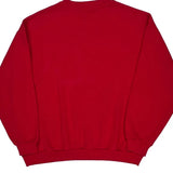 Made In USA Lee Christmas Sweatshirt - XL Red Cotton Blend