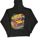 6X World Champion Nascar Graphic Hoodie - XL Black Cotton
