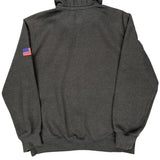 Carhartt Hoodie - Large Gray Cotton Blend