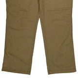 Relaxed Fit Carhartt Carpenter Pants - 38W 30L Khaki Cotton