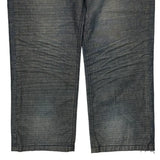 Fusai Hip Hop Jeans - 36W 28L Grey Denim