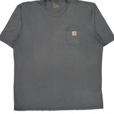 Carhartt T-Shirt - 2XL Gray Cotton