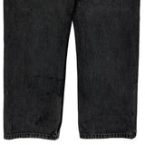 505 Levis Jeans - 36W 30L Black Cotton
