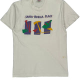 Fruit Of The Loom Graphic T-Shirt - Large White Cotton