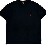 Polo By Ralph Lauren T-Shirt - Large Black Cotton