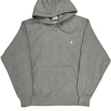 Champion Reverse Weave Hoodie - XL Grey Cotton
