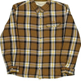 The North Face Checked Flannel Shirt - XL Black Cotton