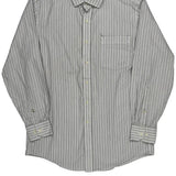 Tommy Hilfiger Striped Shirt - Medium Gray Cotton