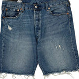Levis Denim Shorts - 30W 9L Blue Cotton