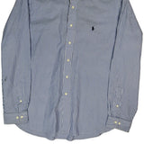 Ralph Lauren Striped Shirt - XL Blue Cotton