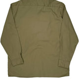 Township Of Chatham Public Works Dickies Shirt - Large Khaki Polyester Blend