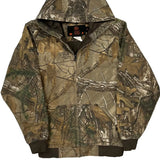 Youth Realtree Camo Jacket - Medium Camo Cotton Blend