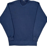 Blank Gildan Sweatshirt - Medium Navy Cotton Blend