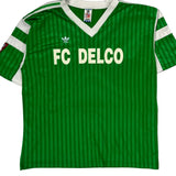 Fc Delco Adidas Football Shirt - XL White Polyester