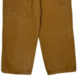 Dakota Grizzly Carpenter Trousers - 32W 30L Brown Cotton