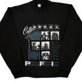 Coffee Dan'S Unbranded Sweatshirt - Large Black Cotton