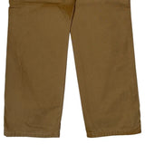 Wrangler Carpenter Trousers - 30W 32L Brown Cotton