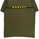 Hydrolix Oakley T-Shirt - XL Green Cotton