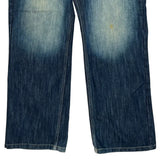 Brooklyn Express Hip Hop Jeans - 38W 34L Dark Wash Cotton