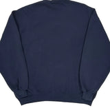 90'S Blank Made In USA Russell Athletic Sweatshirt - XL Navy Cotton Blend