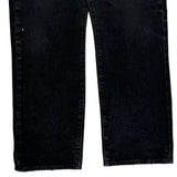 Levis 501 Jeans - 36W 30L Black Cotton