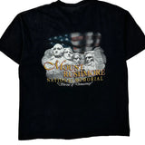 Black Hills Rally 62Nd Annual Sturgis Harley Davidson Graphic T-Shirt - XL Black Cotton