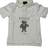Age 5 Polo By Ralph Lauren Polo Shirt - Small White Cotton