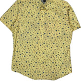 Tommy Hilfiger Slim Fit Short Sleeve Shirt - Small Multicoloured Cotton