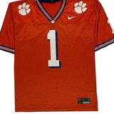 Clemson Tigers Nike Football Football Jersey - Medium Orange Polyester