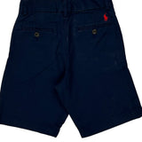 Age 8 Polo By Ralph Lauren Chino Shorts - Small Navy Cotton
