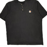 Original Fit Carhartt Tall T-Shirt - XL Black Cotton