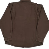 Carhartt Flannel Shirt - XL Brown Cotton