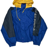 Nautica Spellout Windbreaker - Medium Blue Nylon