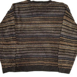 Knightsbridge Striped Sweater - XL Multicoloured Acrylic