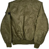 Ma-1 Southpole Bomber Jacket - Medium Green Polyester