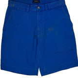 Polo By Ralph Lauren Chino Shorts - 32W 9L Blue Cotton