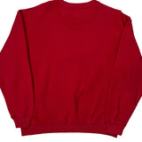 Fila Sweatshirt - XL Red Cotton Blend