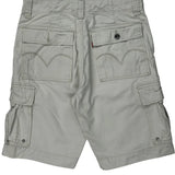 Levis Cargo Shorts - 32W 11L Beige Cotton