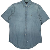 Ralph Lauren Denim Shirt - Large Blue Cotton