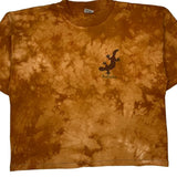 Indigenous Dreamings Single Stitch T-Shirt - XL Orange Cotton