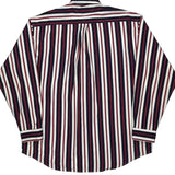 Tommy Hilfiger Striped Shirt - Large Multicoloured Cotton