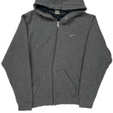 Nike Hoodie - Medium Grey Cotton